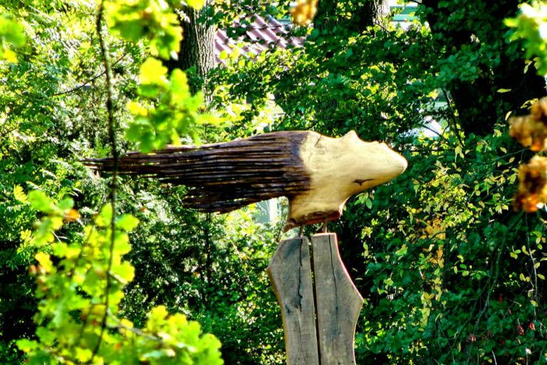 Fahrrad Werther Gegenwind als Skulptur Fahrrad